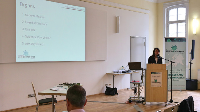 Wednesday: Founding the European Virus Bioinformatics Centre